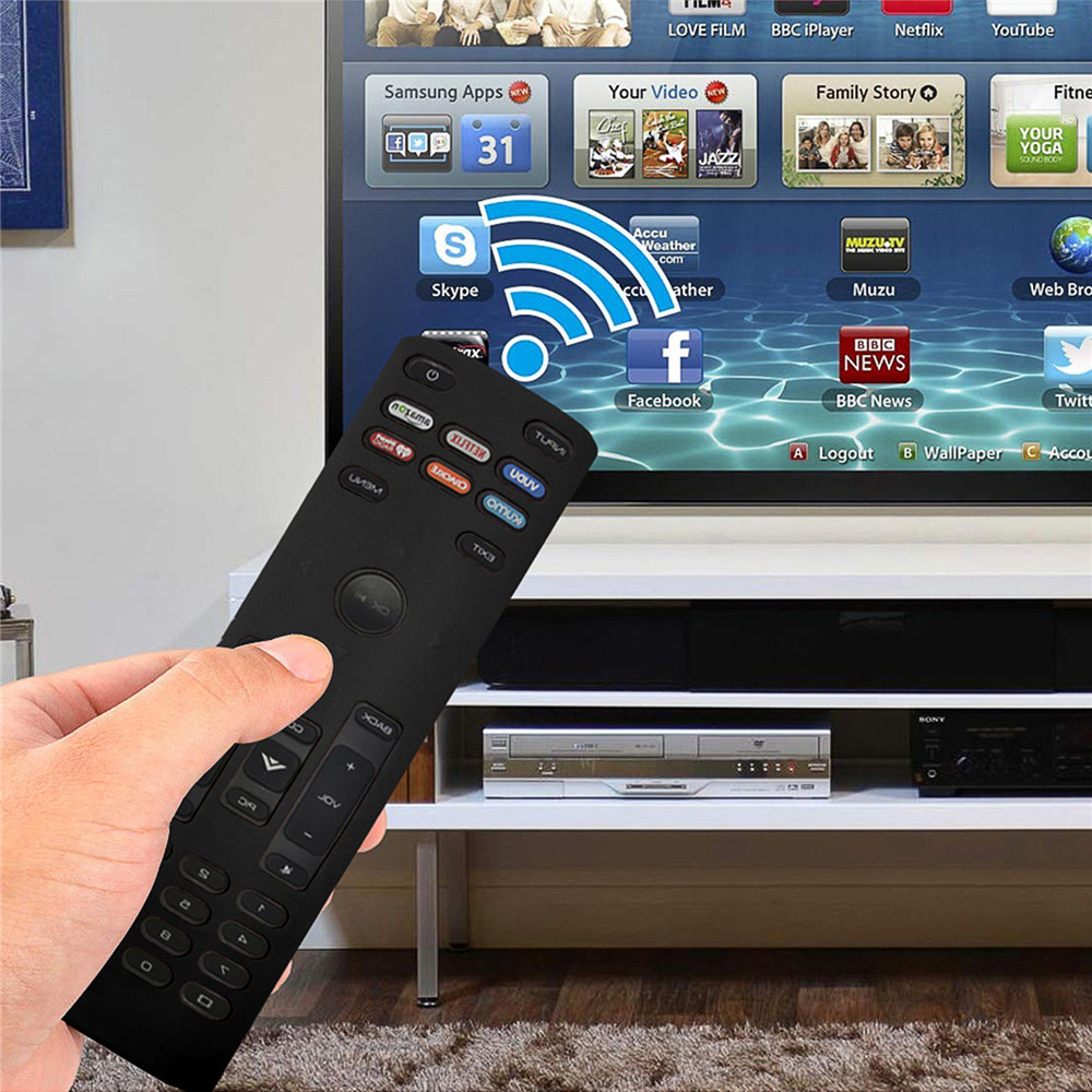 Ốp Lưng Silicon Chống Bụi Cho Remote Vizio Xrt136