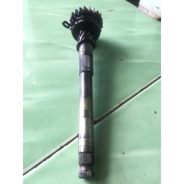 Bộ bánh xe và ty bơm nhớt Wave100 hay Dream hàng rã theo xe Zin