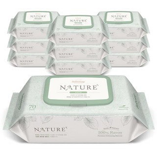 Bộ 70 / 10 Khăn Giấy Lau Miệng Cho Bé