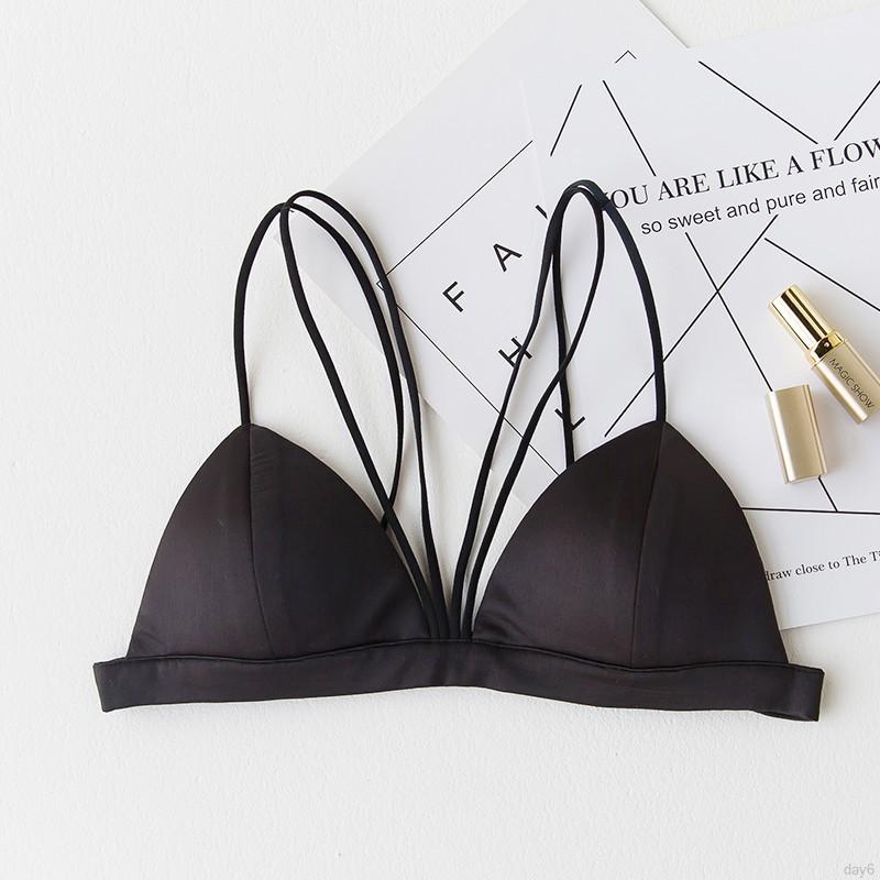 Áo ngực không đường may màu trơn thoải mái cho nữ