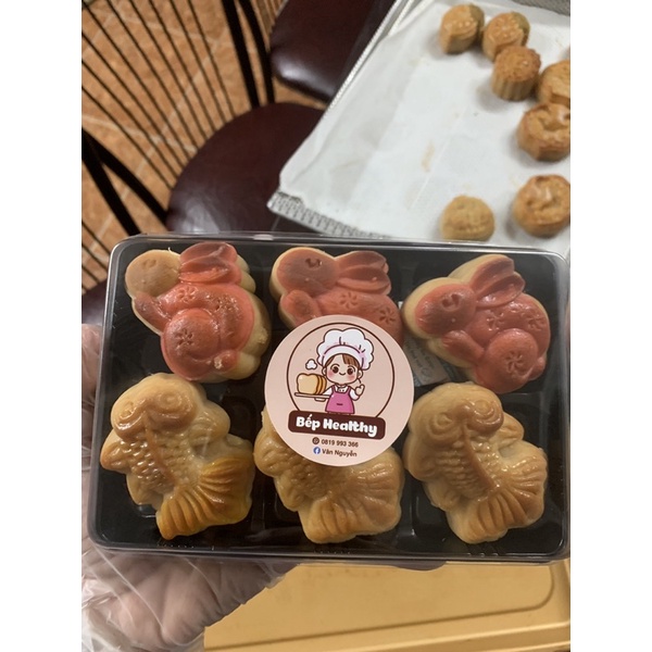 Bánh Trung Thu Hiện Đại Hoa Nổi