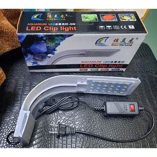 [ FREE SHIP] Đèn Led XML 5w đèn led kẹp trang trí bể cá thủy sinh