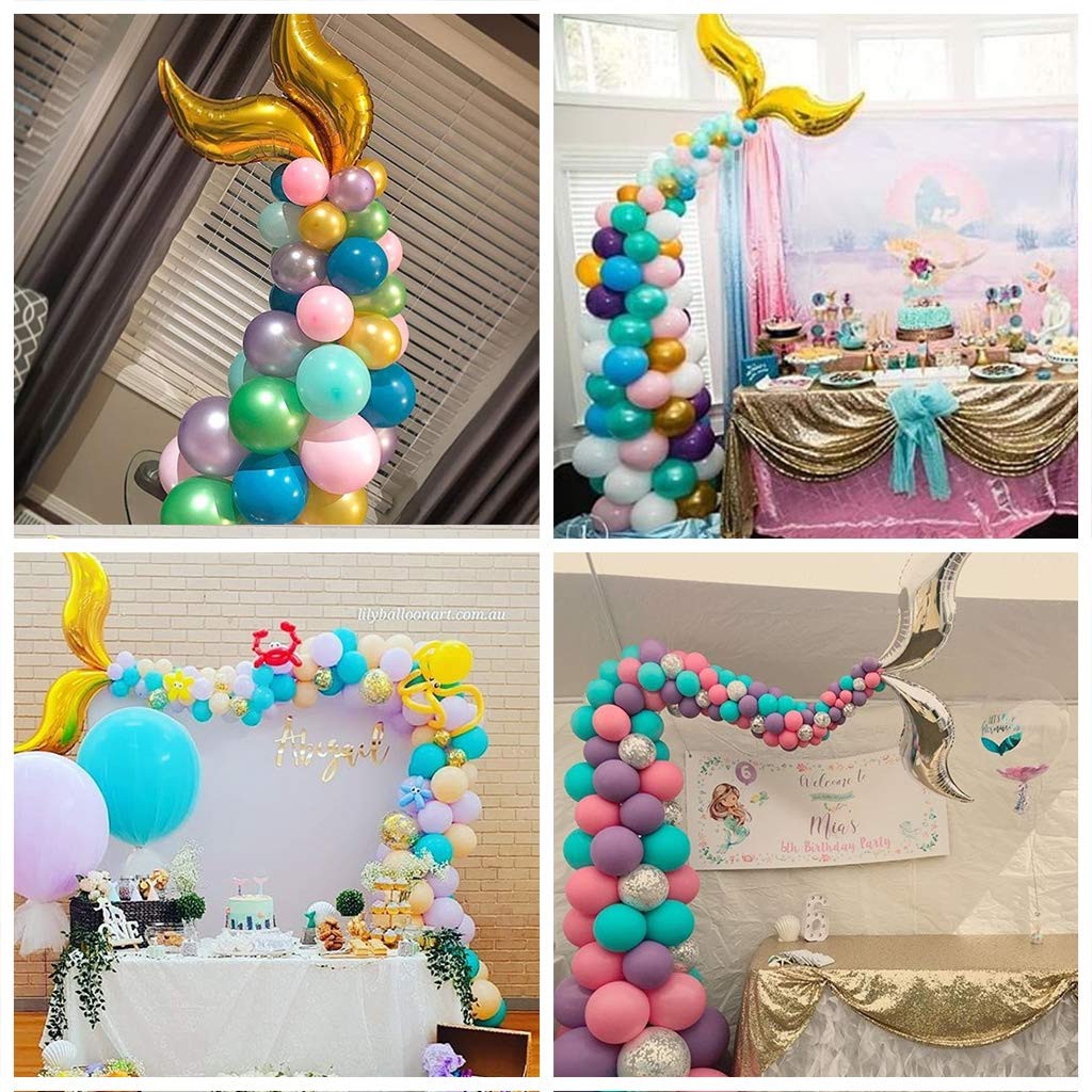 Set 44 Bong Bóng Trang Trí Tiệc Sinh Nhật Cho Bé