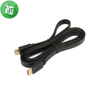 Dây cáp Hdmi 1,5m dẹt đen [Rẻ nhất]
