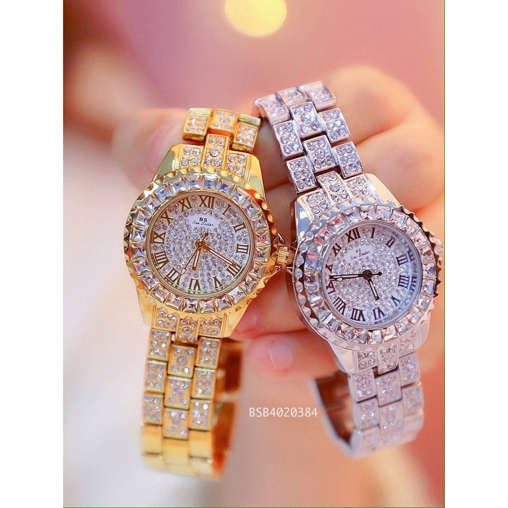 cho xem cho thử Đồng hồ thời trang nữ  BS BEE SISTER  - 𝑭𝒓𝒆𝒆𝒔𝒉𝒊𝒑  đính đá bảo hành 12 thánh chống nước | BigBuy360 - bigbuy360.vn