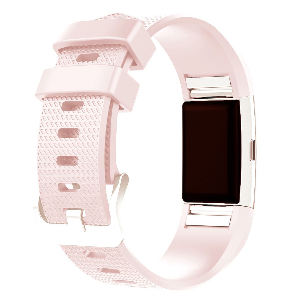 Dây silicon thay thế cho đồng hồ thông minh Fitbit Charge 2