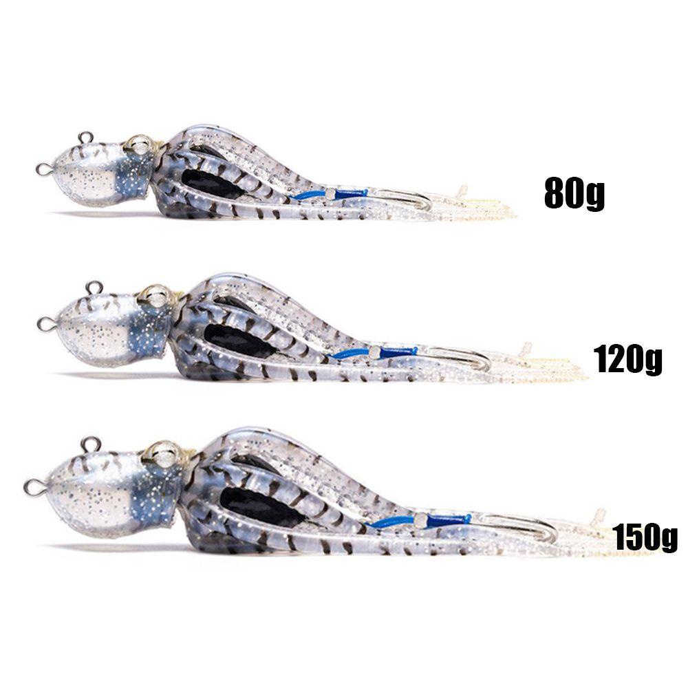 JONYE Mồi Câu Cá Giả Hình Bạch Tuộc Đuôi Dài Chất Lượng Cao