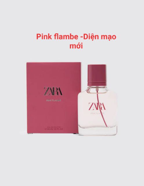 Nước hoa Zara Pink Flambe 30ml (có sẵn)