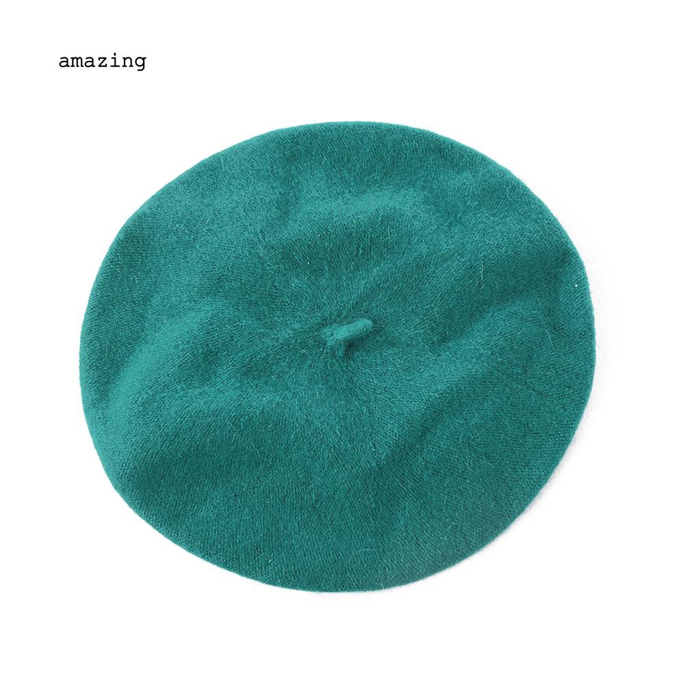 Mũ Nồi Màu Sắc Nhã Nhặn Giữ Ấm Cho Nữ