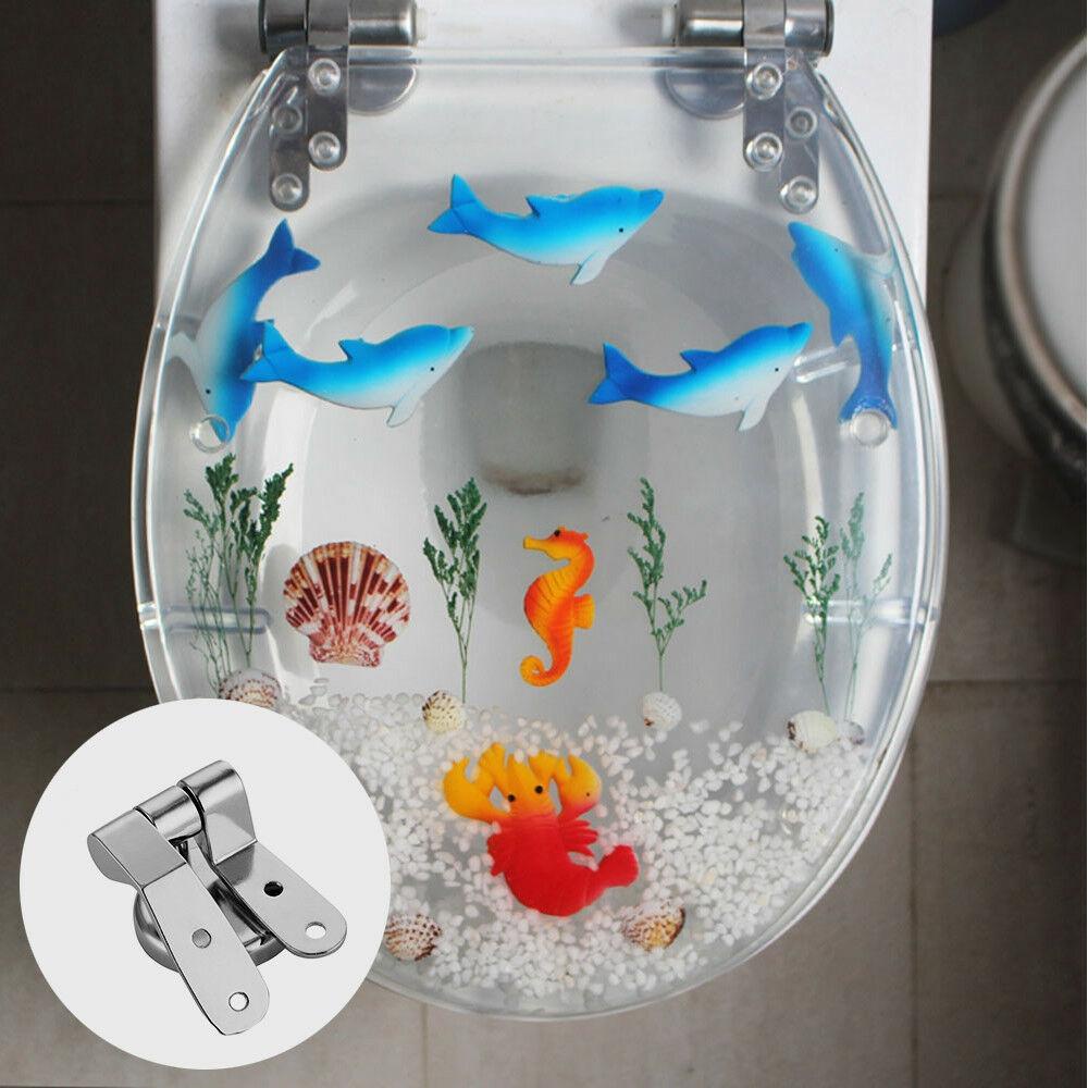 Bộ Bản Lề Kèm Ốc Vít Thay Thế Chuyên Dụng Cho Bồn Cầu