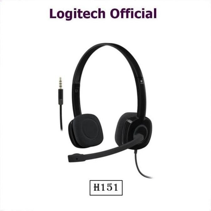 Tai Nghe Chụp Tai Logitech H151 Kèm Mic Đen