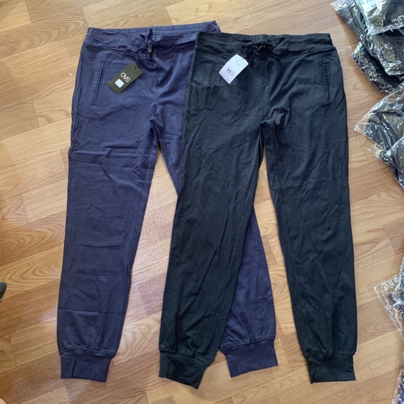 Quần jogger cotton nữ hàng dư lẻ size