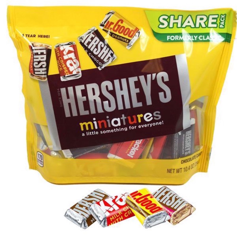 Socola Hershey's Miniatures 256gr