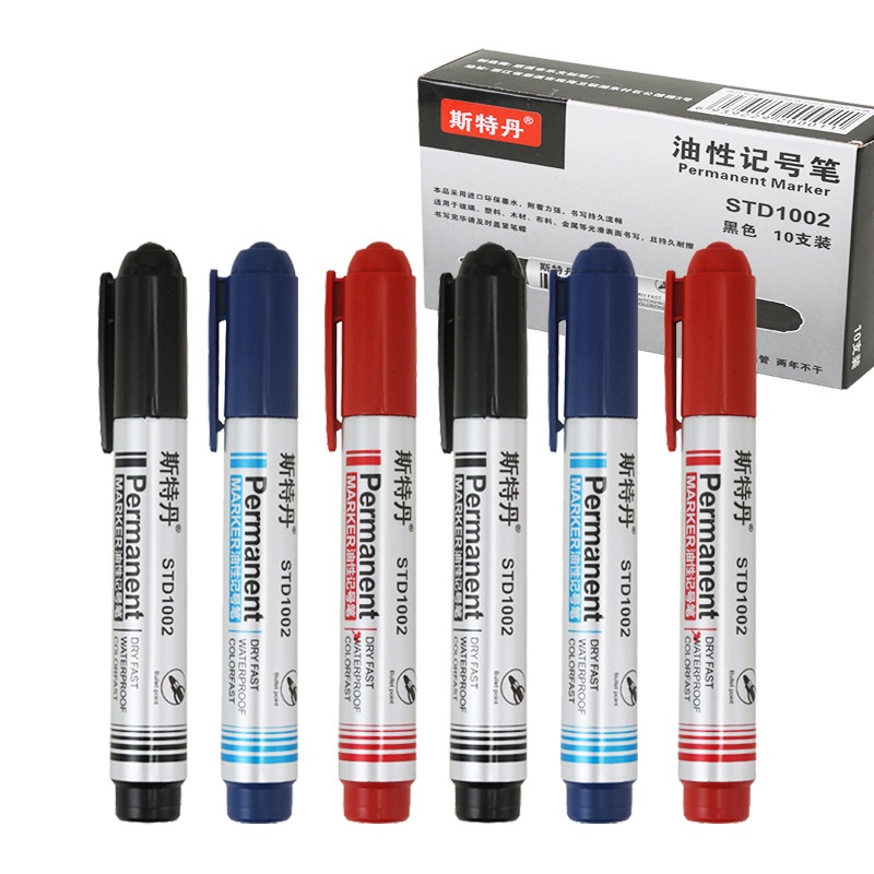 Bút Đánh Dấu Vĩnh Viễn Màu Đen Các Loại Màu Sắc Bằng Nhựa/Kim Loại Và Kính Để Đánh Dấu Màu Sắc