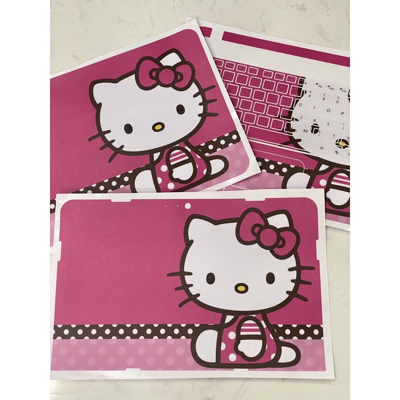 Miếng dán skin laptop chủ đề Hello kitty - tất cả các loại máy