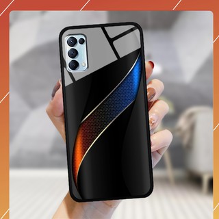 Ốp lưng kính 3D Oppo Reno 5
