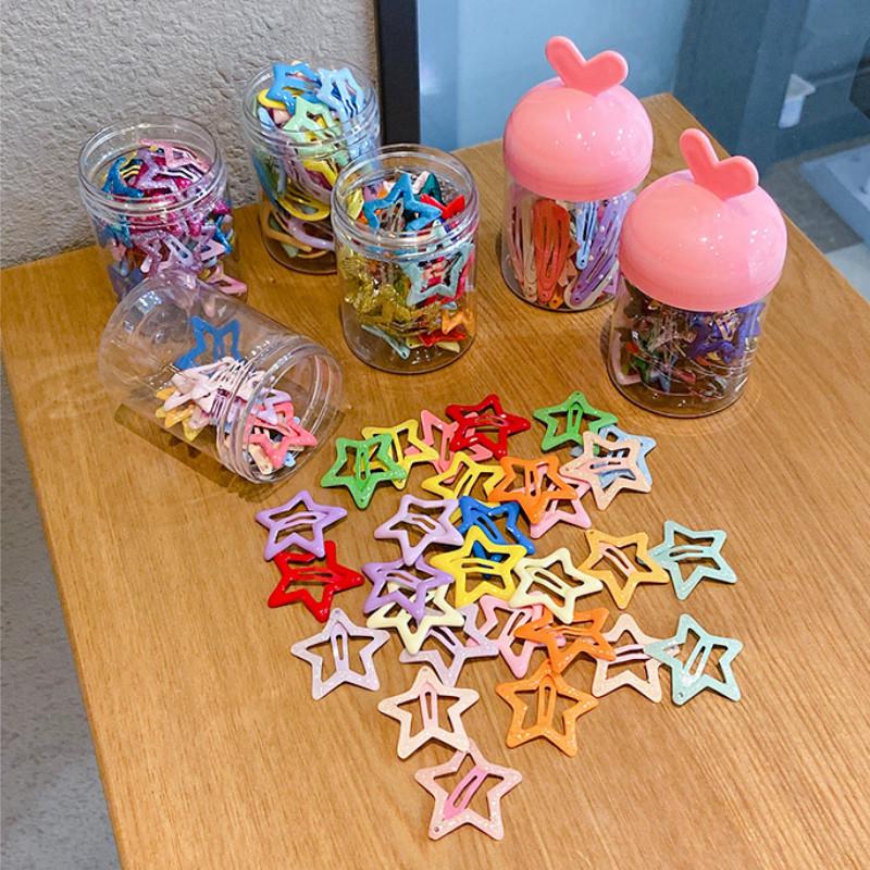 Kẹp Tóc Hình Ngôi Sao Xinh Xắn Cho Bé Gái