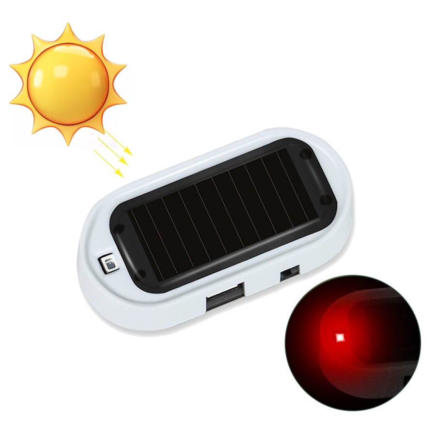 Đèn LED 2022 Bóng Cảnh Báo Chống Trộm Sử Dụng Năng Lượng Mặt Trời