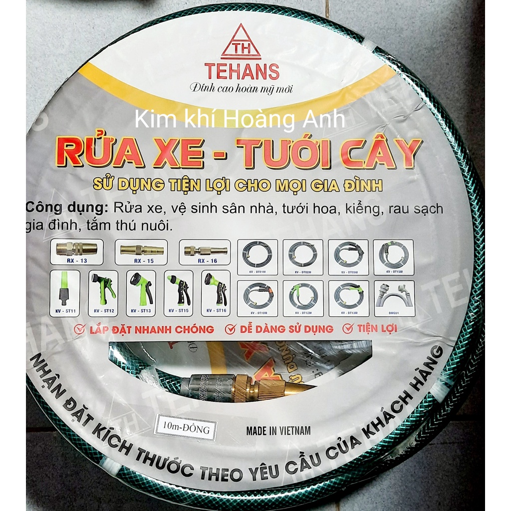 Bộ vòi tưới cây, rửa xe đa năng 10m, 20m
