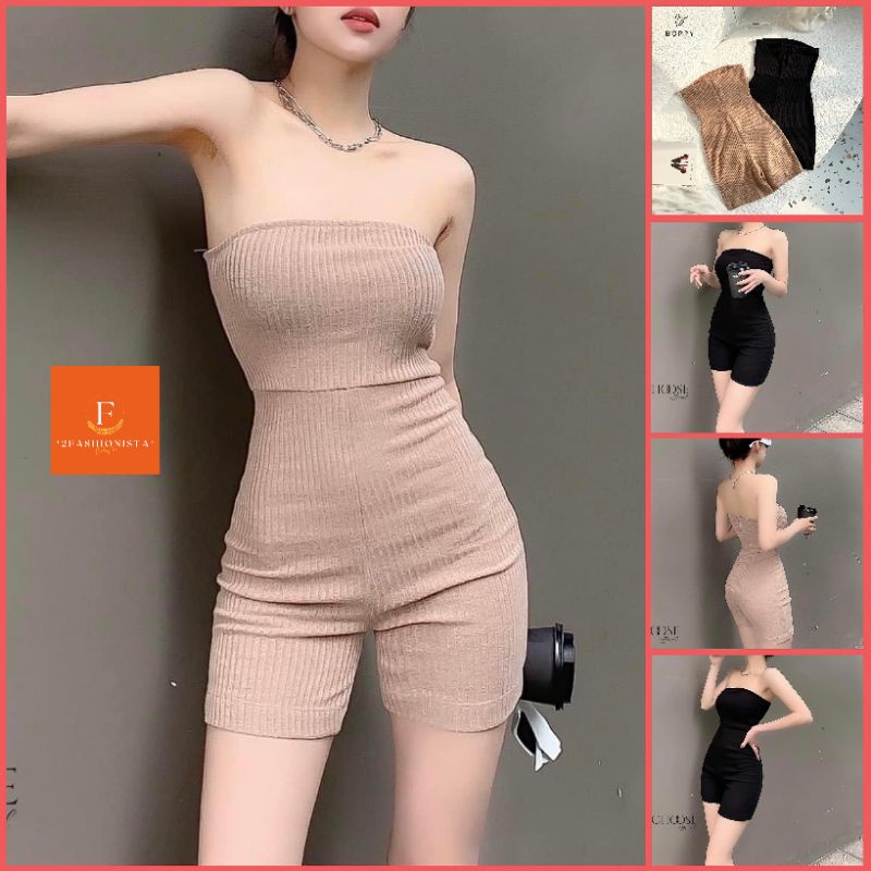 JUM NGỐ ống (jumpsuits có lót ngực) - Size &lt; 52kg - 2FASHIONISTA