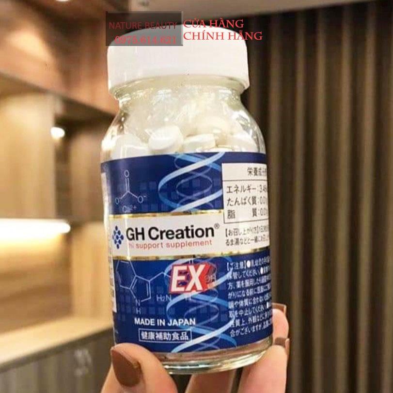Viên uống hỗ trợ tăng chiều cao GH Creation EX 270 viên Nhật Bản