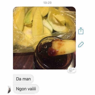 SỐT CHẤM XOÀI THẦN THÁNH
