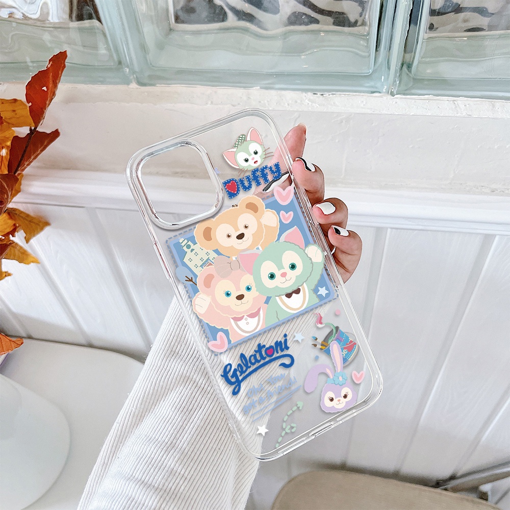 Ốp Điện Thoại Hình Thỏ StellaLou Linaell Dễ Thương Cho Iphone 11 Pro Max 12 Pro Max 13 Pro Max Mini 6 7 8 6 7plus Se 2020 X Xs Xr 5 4