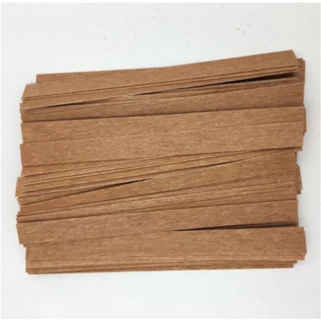 01 Cái Bấc Nến Gỗ Bấc Gỗ Kèm Đế kẹp Nguyên Liệu Làm Nến Thơm Cocaxia