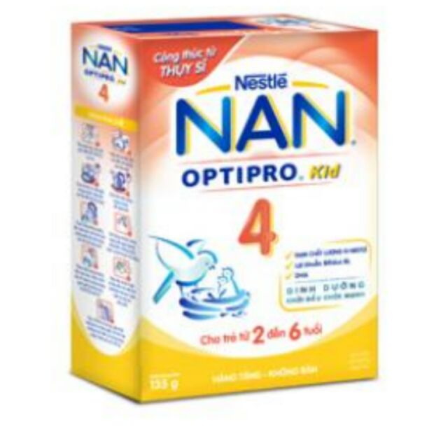 Sữa Nan 4 danh cho bé 2-6 tuổi