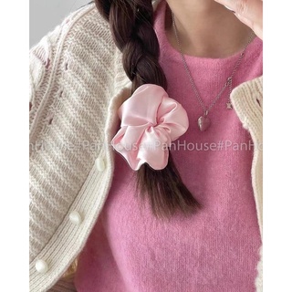 Dây buộc tóc Scrunchies Lụa Satin Bóng panhouse