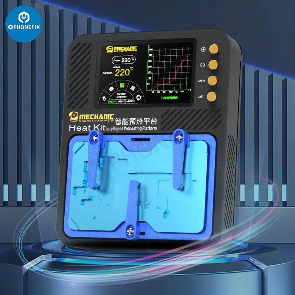 Đế nhiệt tách main + đổ viền chân X đến 13PM + khuôn làm face + khuôn tách camera Heat Kit Mechanic