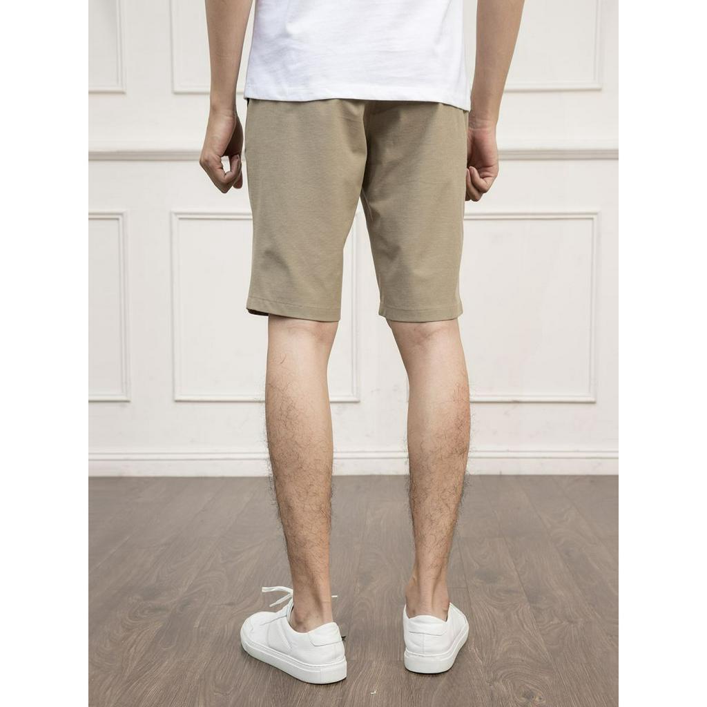 Quần short âu  nam Aristino form rộng  -ASO001S1 màu be