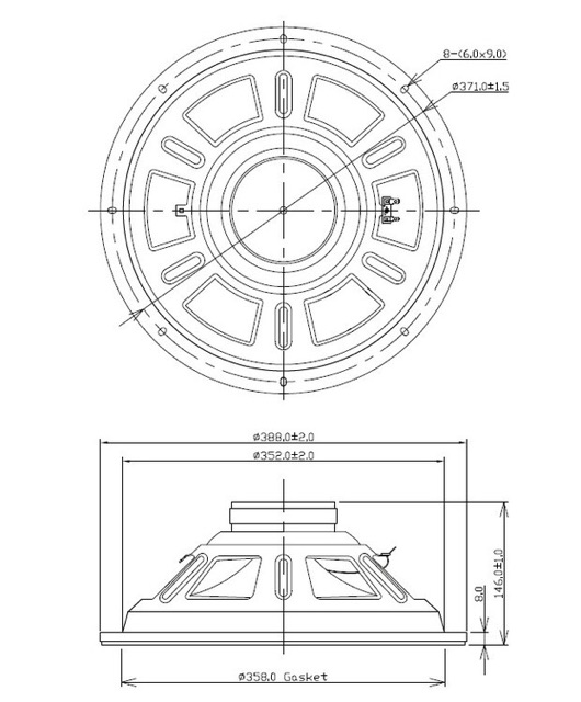 Loa toàn dải 15inch