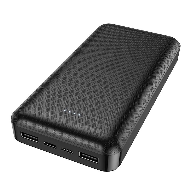 ✅SẠC DỰ PHÒNG Borofone BJ3A 20.000mAh Power Bank With Cable 2 cổng ra USB- Hàng chính hãng