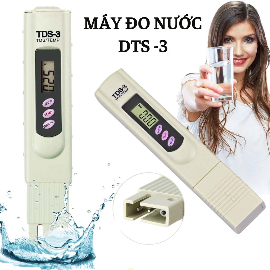 ( Siêu SALE ) Bút Đo PH nước TDS Hàng Nhập Khẩu , Máy Kiểm Tra Chất Lượng Nước , Thử nước Cao Cấp. BH 1 đổi 1.