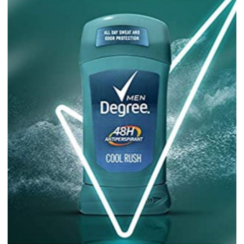 Sáp lăn khử mùi Degree COOL RUSH ( 76g ) - Hàng Mỹ.