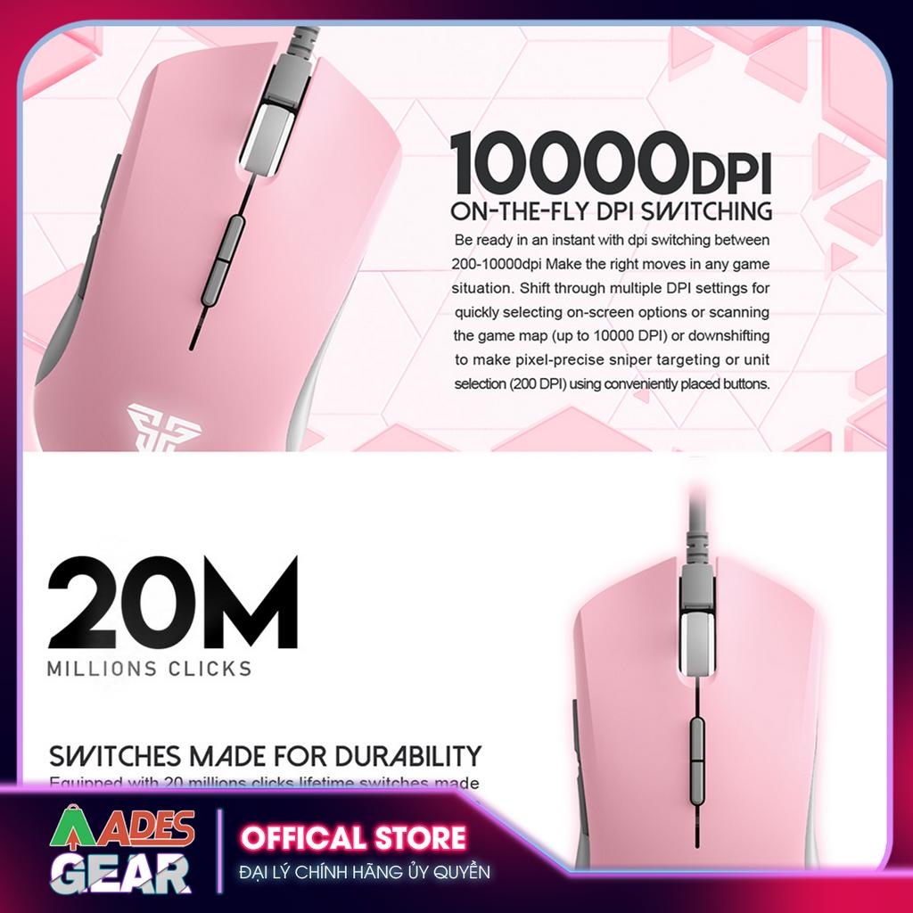 ✔️ Chuột Gaming Macro FANTECH X17 BLAKE 10000 DPI✔️ Phần Mềm Tùy Chỉnh ✔️ BẢO HÀNH 12 THÁNG