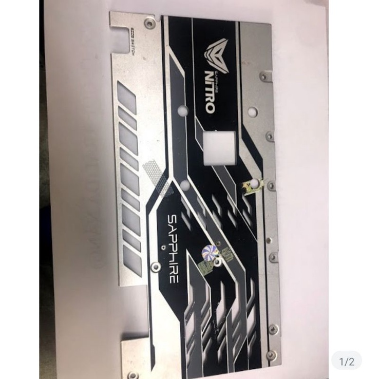 Ốp lưng sau vga sapphire rx 470 570 580
