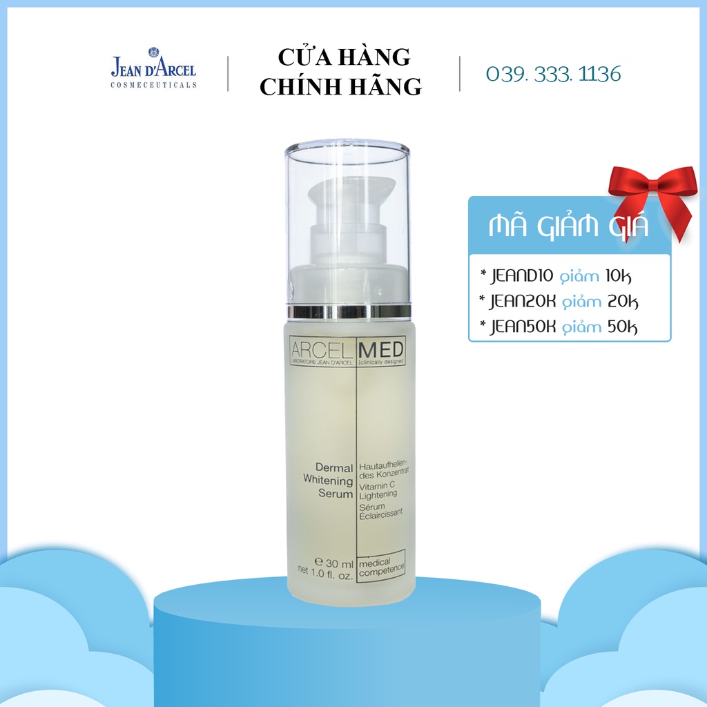 Tinh chất làm mờ vết nám ,trắng da Jean Darcel_ Dermal whitening serum