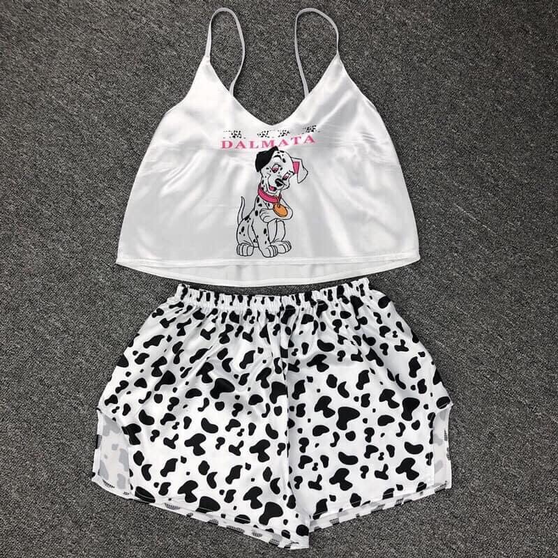 Set hai dây hoạ tiết Animal QC