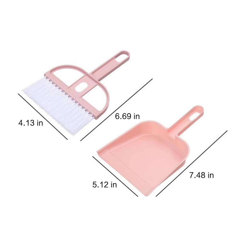 Bộ Chổi Và Đồ Hốt Rác Mini Tiện Dụng