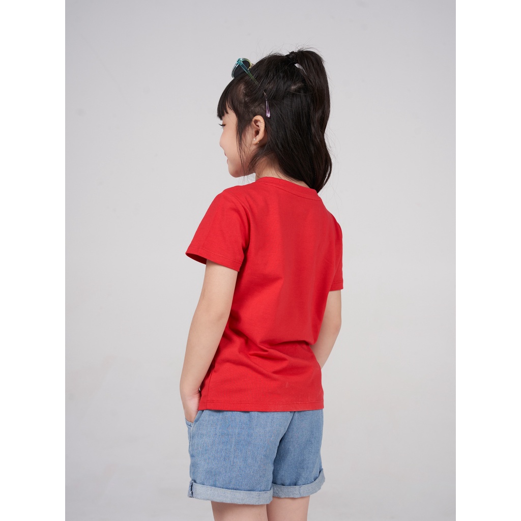Áo thun trẻ em YODY cộc tay mềm mịn co dãn thấm hút mồ hôi TSK5193