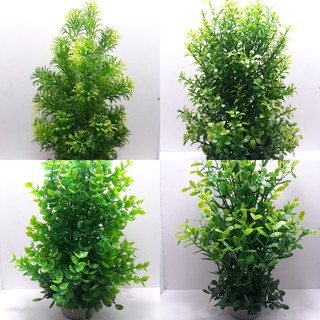 Cây cỏ nhựa ( Size Lớn cao 28cm - 32cm ) dùng để trang trí hồ cá, tiểu cảnh, bàn làm việc, bàn học .