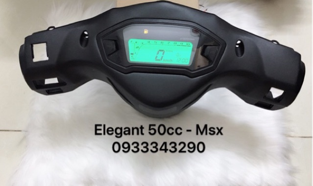 Trọn Bộ Bợ Cổ Elegant 50cc Chế Đồng Hồ MSX