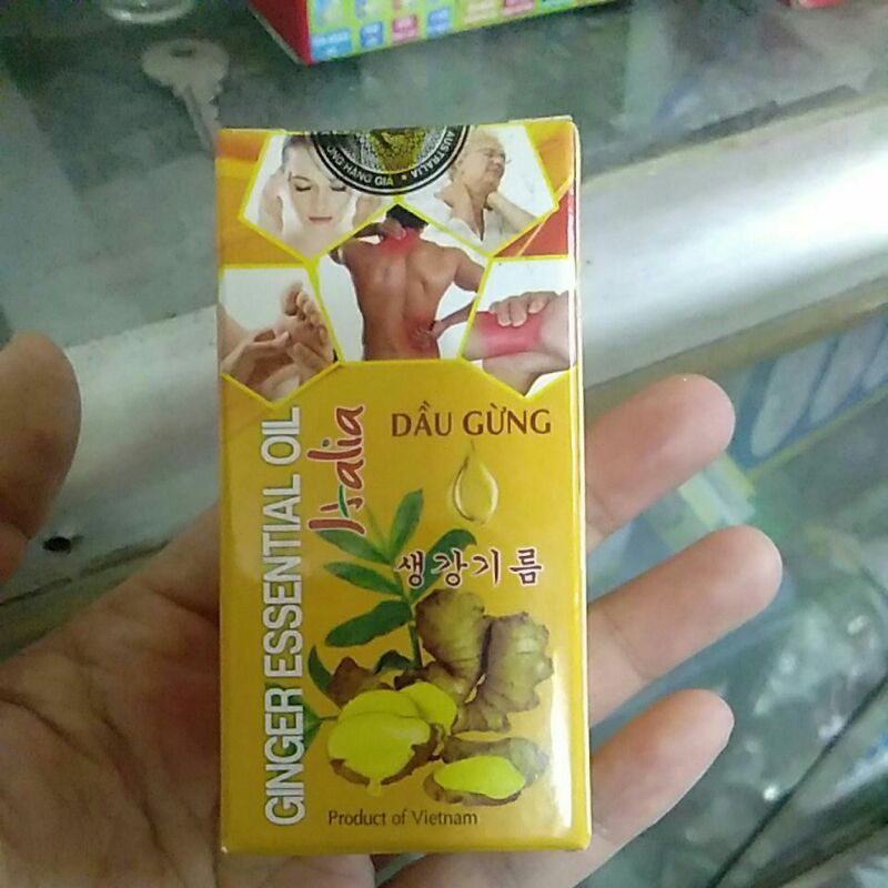 Dầu gừng xoa bóp