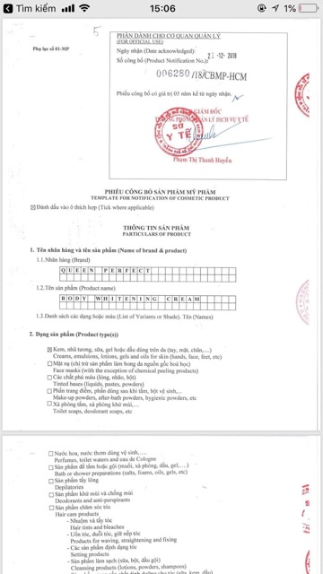 Kem body Vitamin Queen Perfect | BigBuy360 - bigbuy360.vn