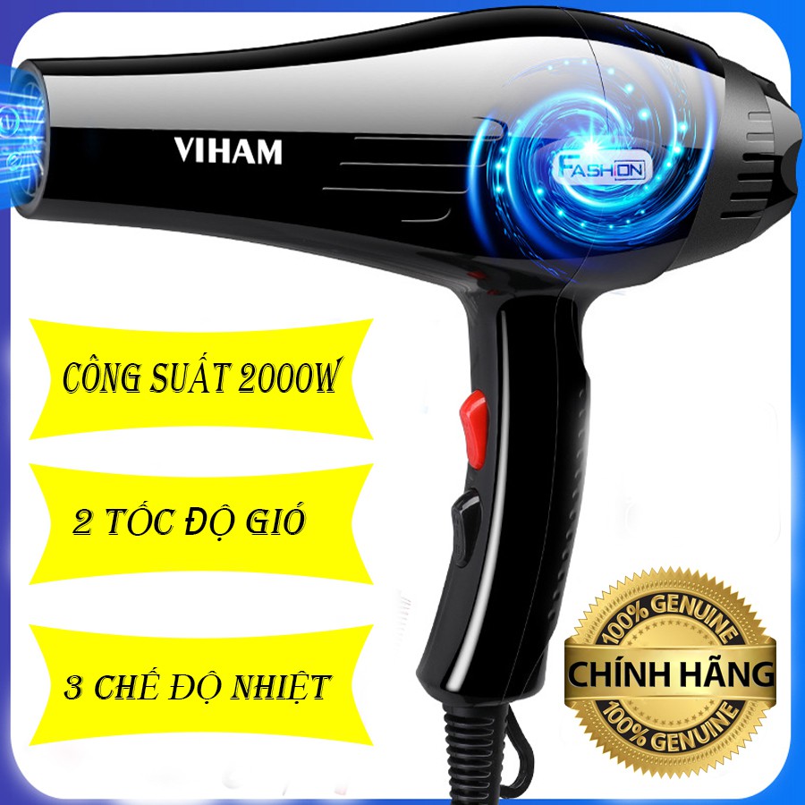 Máy Sấy Tóc, Máy Sấy Tóc Tạo Kiểu Máy Sấy Tóc 2 Chiều- Công Suất Lớn 2000W, Mua Ngay Gía Sốc Trong Hôm Nay