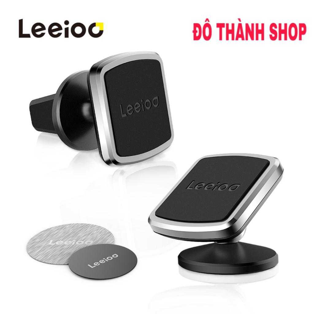Giá đỡ điện thoại LEEIOO đa năng nam châm cao cấp DÁN BỀ MẶT VÀ GÀI QUẠT GIÓ