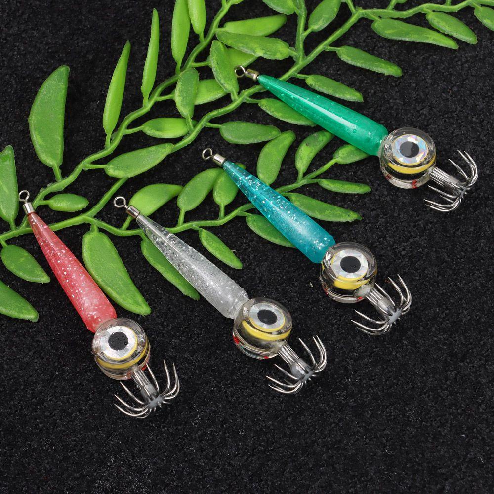 MUVAKO Mồi Giả Câu Cá Có Gắn Đèn Led