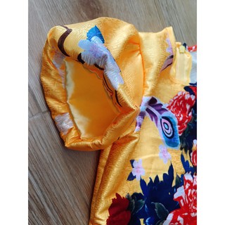 Áo dài tay phồng cho bé